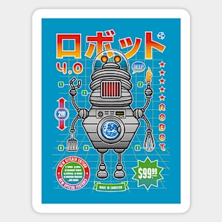 Robot 4.0 - Kitchen edition Magnet